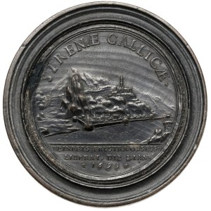 Hessen-Kessel, Checkers Medal / Brettstein - Relief of Rheinsfels / Strenae Gallicae