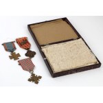 Czechoslovakia, Czechoslovak War Cross 1914-1918 and 1939 and Cross "V těžkých dobách 1918-1919". - set (3pcs)