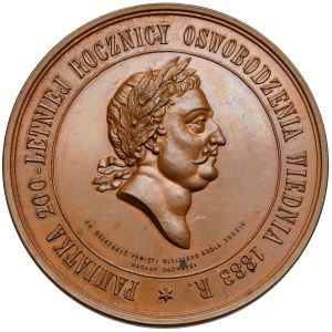 Medal Sobieski, 200-lecie Odsieczy Wiedeńskiej 1883 - Głowacki