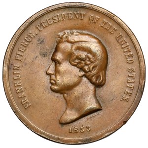 USA, Medal 1853 - Franklin Pierce