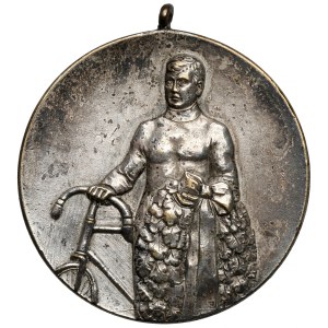 Medal, Plock, Interclub Cycling Competition Makabi Association 1926