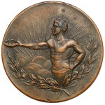 Medal, Polonia Bydgoszcz, 2nd prize in Triathlon 1929 - rare