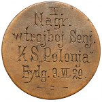 Medal, Polonia Bydgoszcz, 2nd prize in Triathlon 1929 - rare