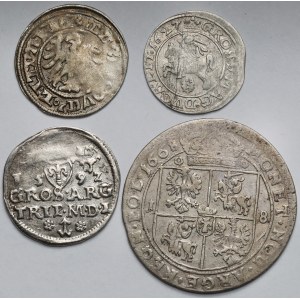 Alessandro Jagellone, Sigismondo III Vasa e Giovanni II Casimiro, dal Mezzogiono all'Orta 1592-1668 - set (4 pz)