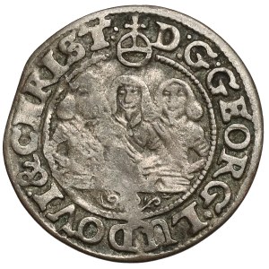 Silesia, Three Brothers, 1 krajcar 1653, Brzeg