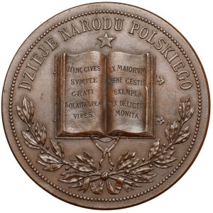 Medaille Teodor Morawski 1873 - Geschichte der polnischen Nation