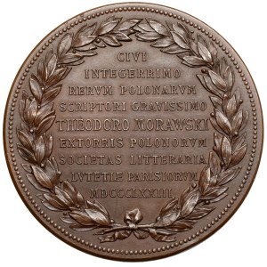 Medaille Teodor Morawski 1873 - Geschichte der polnischen Nation