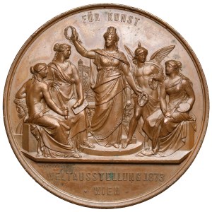 Austria, Franz Joseph, Medal 1873 - Universal Exhibition
