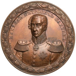 Rusko, Mikuláš I., medaile 1836 - generál M.P. Bahtin