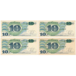 10 zł 1982- zestaw (4szt)