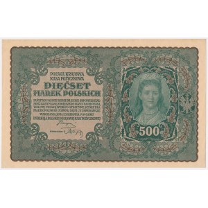 500 mkp 1919 August - 1st Series BO