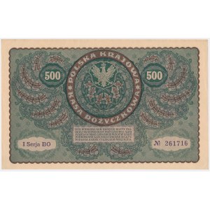 500 mkp 1919 August - 1st Series BO