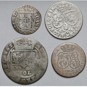 Royal Poland, from Półtorak to Tymf - set (4pcs)