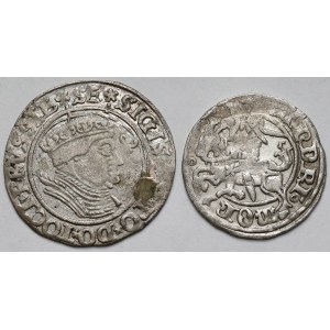 Alexander Jagiellon and Sigismund I the Old, Half-penny and Penny - set (2pc)