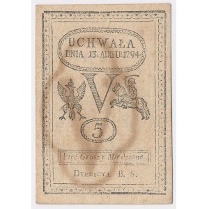 5 pennies 1794
