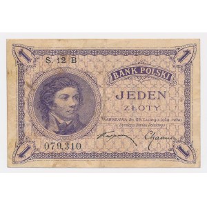 1 gold 1919 - S.12 B