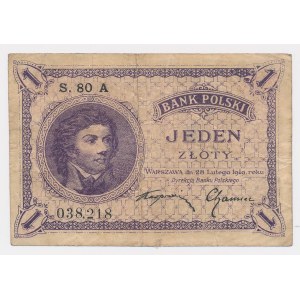 1 zloty 1919 - S.80 A