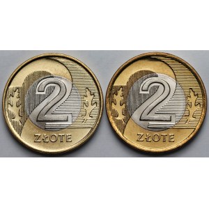 2 gold 1994-1995 - set (2pcs)
