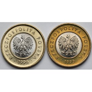 2 gold 1994-1995 - set (2pcs)