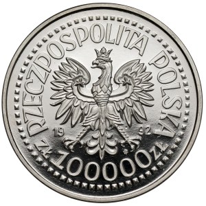 NIKIEL 100.000 campione d'oro 1992 Wojciech Korfanty