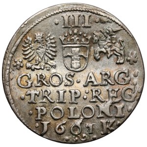 Sigismund III Vasa, Troika Krakow 1601 - left