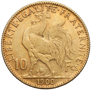 France, 10 francs 1900, Paris