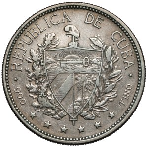 Cuba, Souvenir Peso 1897, Gorham - date near - rare