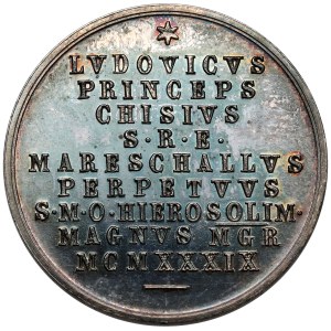 Vatican City, Sede Vacante, Medal 1939 - Ludovico Chigi