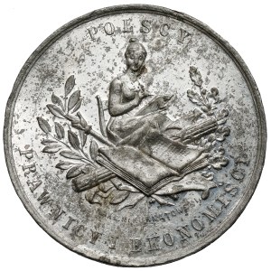 Medal, 1st Congress of Lawyers and Economists in Krakow 1887 - zinc
