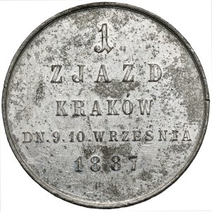 Medal, 1st Congress of Lawyers and Economists in Krakow 1887