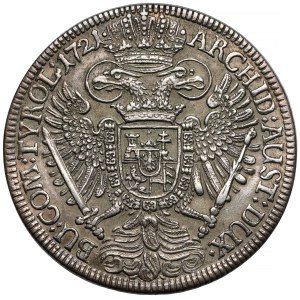Austria, Karol VI, Talar 1721, Hall