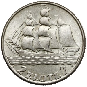 Sailing ship 2 gold 1936