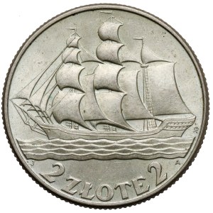 Sailing ship 2 gold 1936