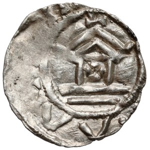 Sasko, Otto III (983-1002), denár typu OAP - Mainz