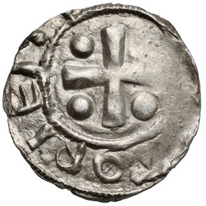 Sasko, Otto III (983-1002), denár typu OAP - Mainz