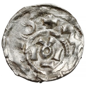 Włochy, Hugo I, Marquis of Lucca (950-961) Denar - b.rzadki