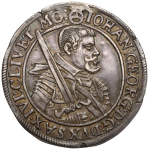 Sasko, Johann Georg I, 1/4 thaler 1627 HI, Drážďany