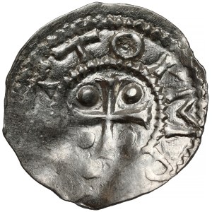 Frankonia, Otto III (983-1002) Denar, Würzburg