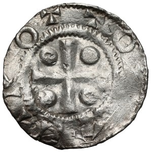 Saxony, Otto III (983-1002), OAP type denarius - Mainz