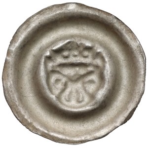 Silesia, Brakteat wide - crowned lion's head