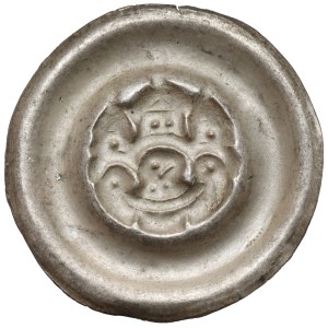 Śląsk, Brakteat szeroki - Orzeł pod budowlą - WROCŁAW