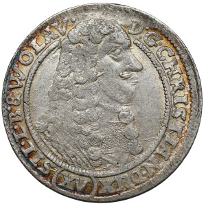 Silesia, Chrystian of Wallachia, 15 krajcars 1664, Brzeg