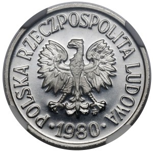 20 groszy 1980 - LUSTRZANE
