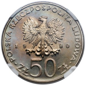 50 złotych 1980 Kazimierz I Odnowiciel - LUSTRZANE