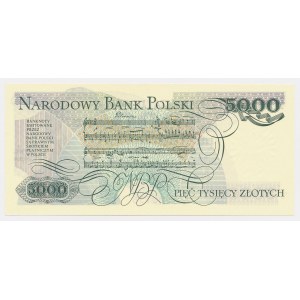 5,000 zloty 1982 - A