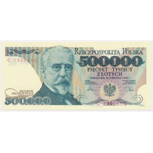 500,000 zloty 1990 - C