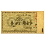 Lodz Ghetto, 1 mark 1940 - series A