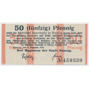 Danzig, 50 fenig 1916