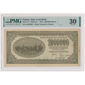 1 million mkp 1923 - 7 digits - A