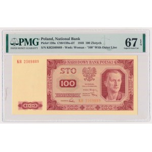 100 złotych 1948 - KR